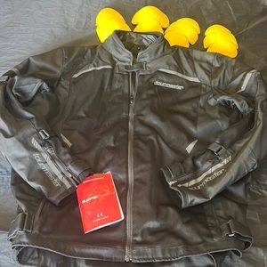 Tourmaster Intake Air V6 Men’s Kevlar Riding Jacket 3XL Like New